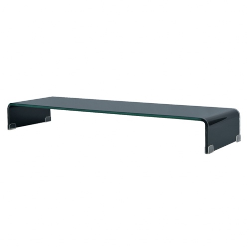 TV stand / Elevator black crystal monitor 100x30x13 cm