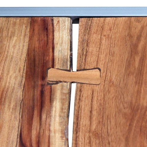 

Acacia solid wood coffee table set two units