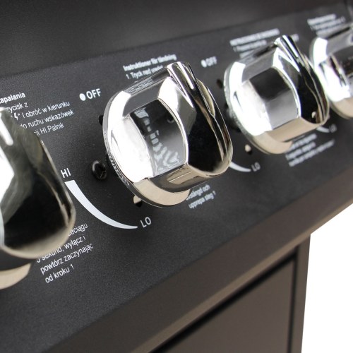 

Grill gas grill 6 + 1 burner black