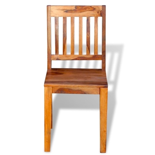 

Sheesham solid wood dining chairs 6 units