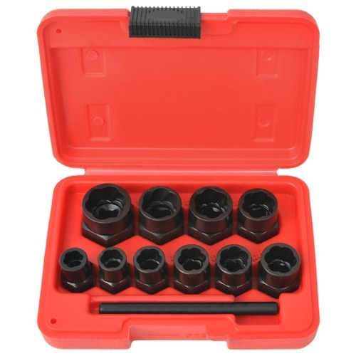 

Damaged Bolts and Dices Extractor Set 11 pcs Steel