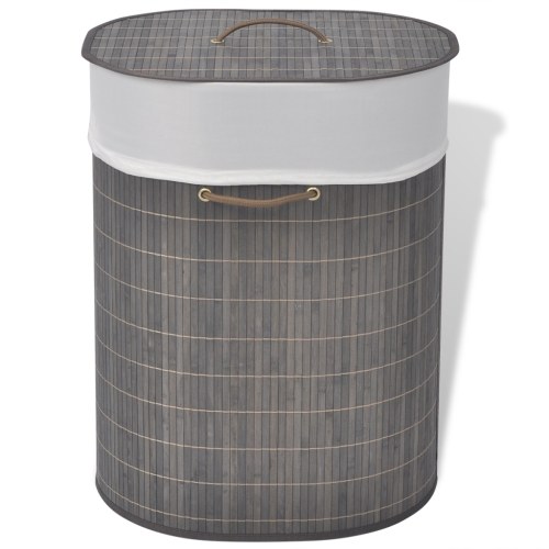

linen basket in Bamboo Oval Brown