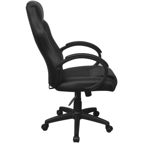 

Executive Office Chair Racing Artificial Leather Black