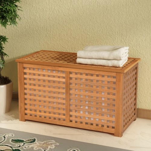

Корзина для белья Орех Дерево 77.5x37.5x46.5 см