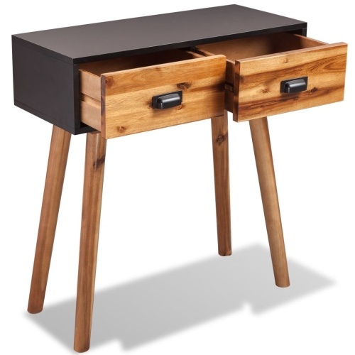 Console table in solid Acacia 70x30x75 cm