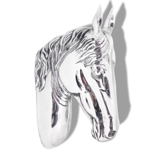 

Horse Head Decoration Silver-plated Wall Hooks
