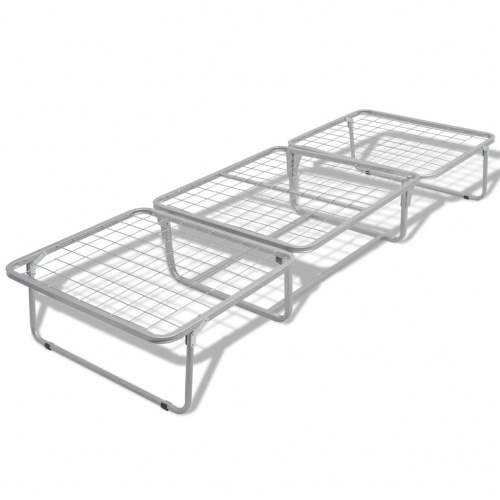 

Folding stool with steel mattress 200x70 cm