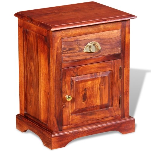 

Sheesham Solid wood bedside table 40x30x50 cm