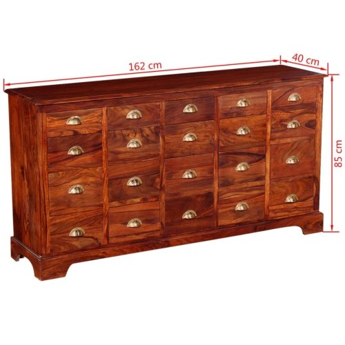 

Sheesham Solid Wood 162x40x85 cm комод