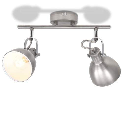 

Chandelier for 2 E14 Bulbs Gray