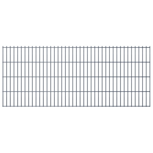 

2D панели сад забор и полюсов 2008x830mm 46 м серый