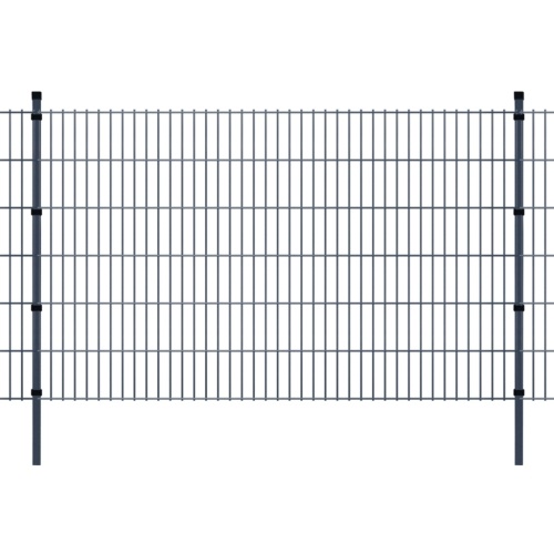 

2D panel fencing garden with pallets 2008x1230 mm 4m gray