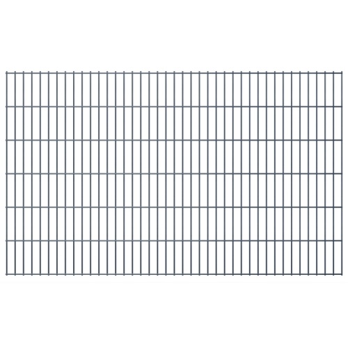 

2D fence panels garden stakes 2008x1230 mm 36m gray