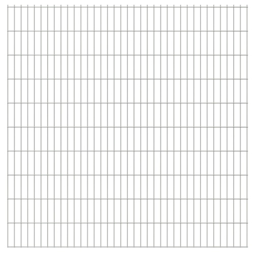 

September fence panels 2D garden 2008x2030 mm 34 m silver