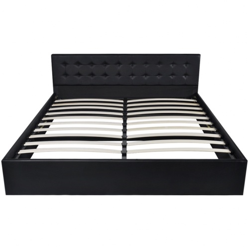 

Кровать для хранения MemoryFoam Synthetic Leather Black 160x200cm