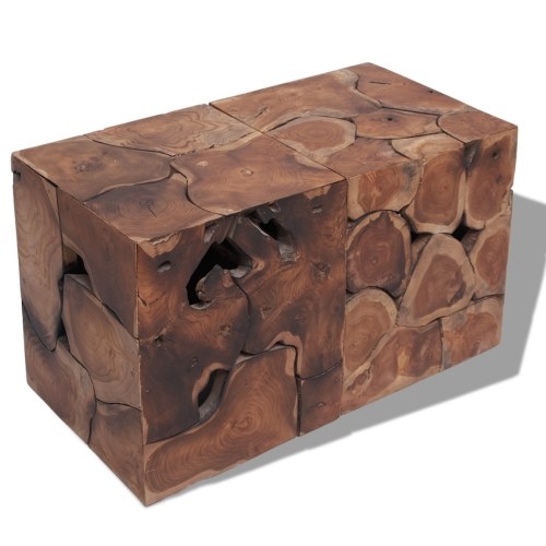 

Табуреты / Журнальный столик Solid Wood Tek 2Pcs