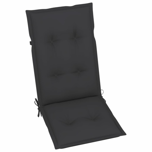 Coussins de chaise de jardin 2 pièces Anthracite 47,2 