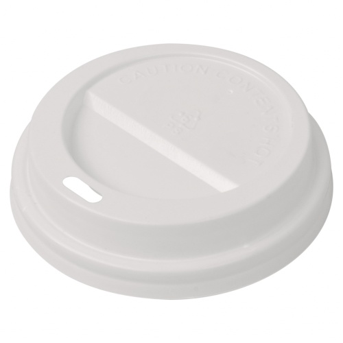 Coperchi per Bicchieri da Caffè Monouso in Plastica 1000 pz 80 mm