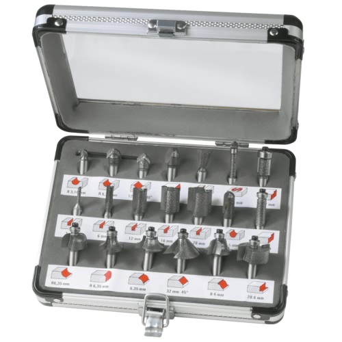 

FERM 20-teiliges Set Oberfräse-Bits PRA1008