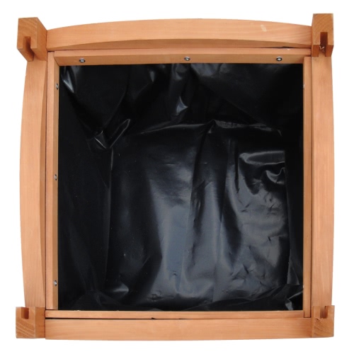 

Wooden Planter 30 x 30 x 30 cm Set of 2