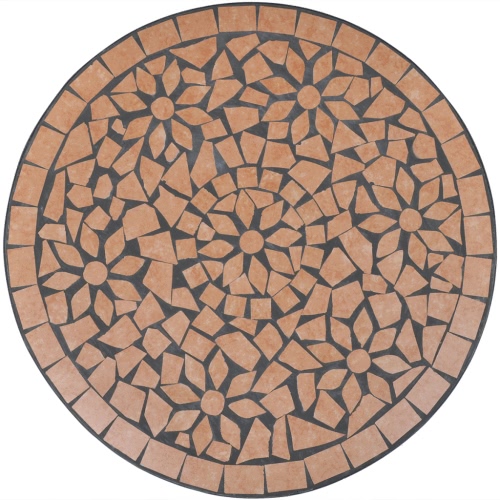

Mosaic Table 60 cm Terracotta