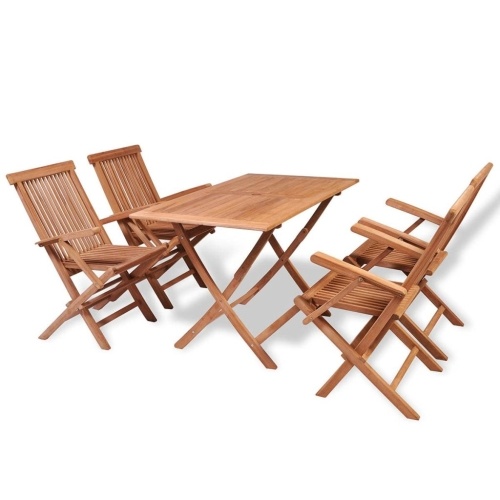 

five-part Teak Outdoor Set