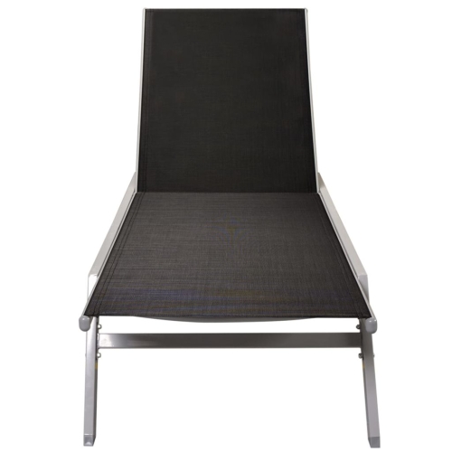 

Sun Lounger Textilene Black