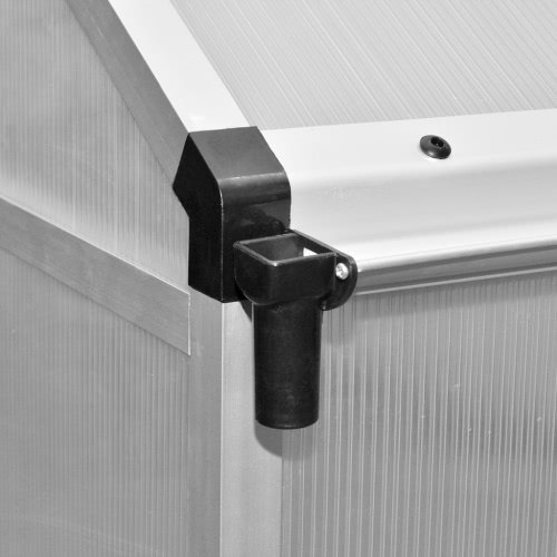 

Reinforced Aluminium Greenhouse with Base Frame 4.6 m2
