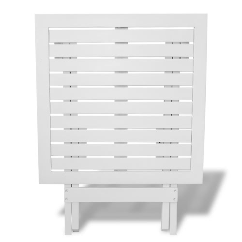 

Outdoor Coffee / Side Table Acacia Wood White