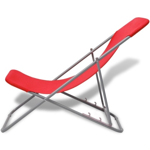 

Складной Beach Chair 2 шт красный