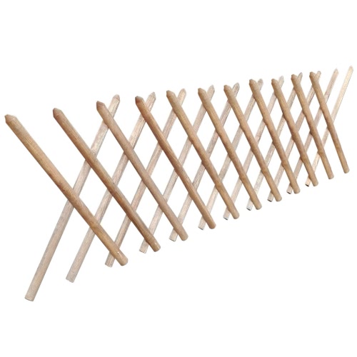 Imprägnierte Erweiterbar Holz Trellis Zaun 250 x 80 cm