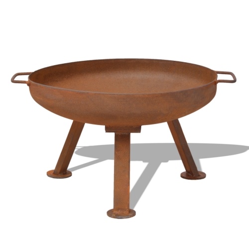 

Fire Pit Round Steel 60 cm Rust