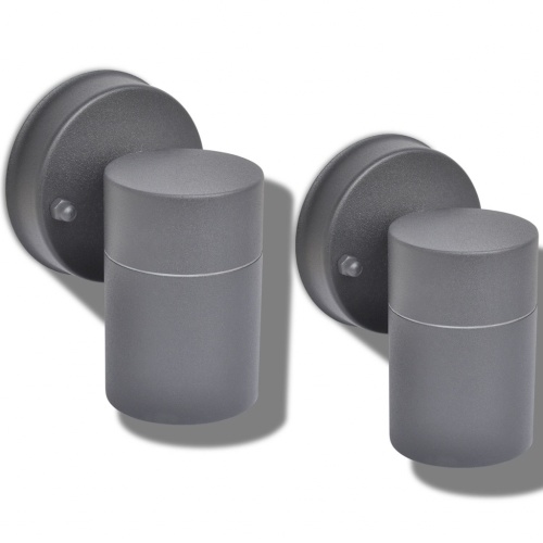 Outdoor Wall Lights 2 pcs Stainless Steel Downwards