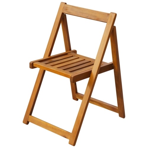 

Outdoor Folding Chairs 2 pcs Acacia Wood