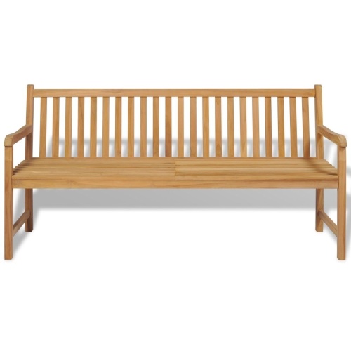 Outdoor Bench Teak 180x62.5x90 cm
