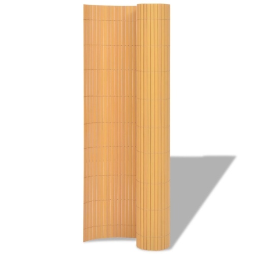 

Double-Sided Garden Fence 150x500 cm Yellow