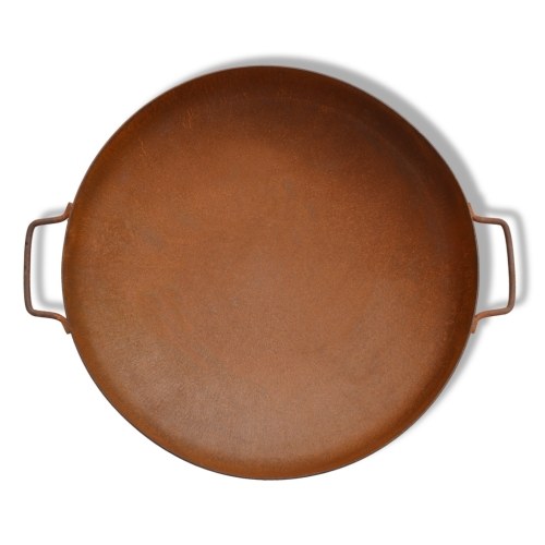 

Round steel fireplace 60 cm rust