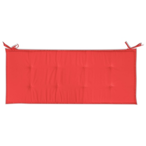 

Garden Bench Cushion Red 120 x 50 x 3 cm