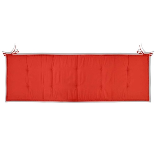 

Red Garden Bench Cushion 150 x 50 x 3 cm