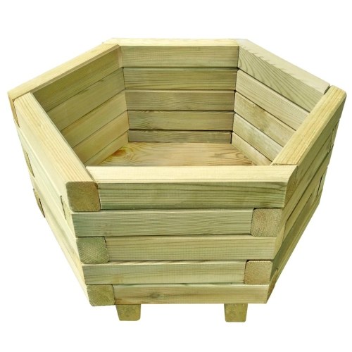Planter 2 pcs Impregnated pine wood