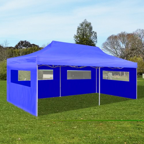 Blu pieghevole pop-up tenda del partito 10 'x 20'