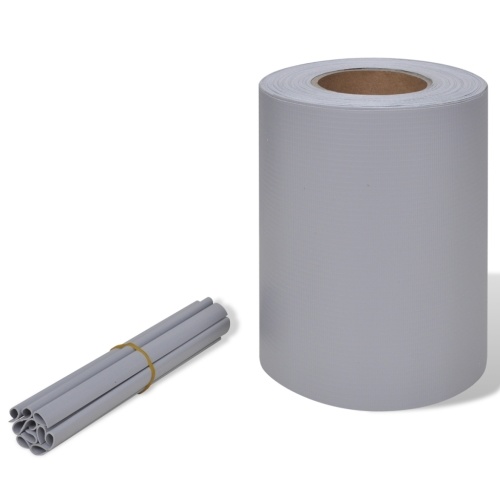 

Rollo PVC insulation fences, light gray, 70 x 0,19 m