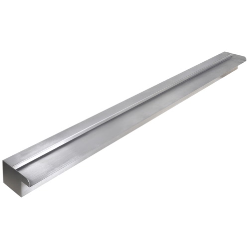 

Rectangular Waterfall Pool Fountain Stainless Steel 59"