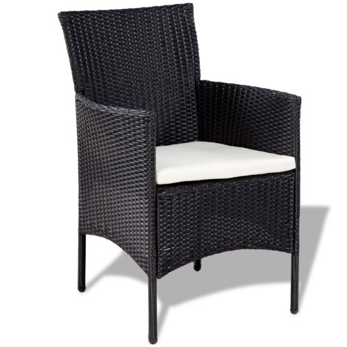 

black September 7-room dining garden rattan synthetic color