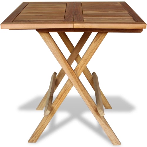 Garden table bistro table teak 60x60x65 cm