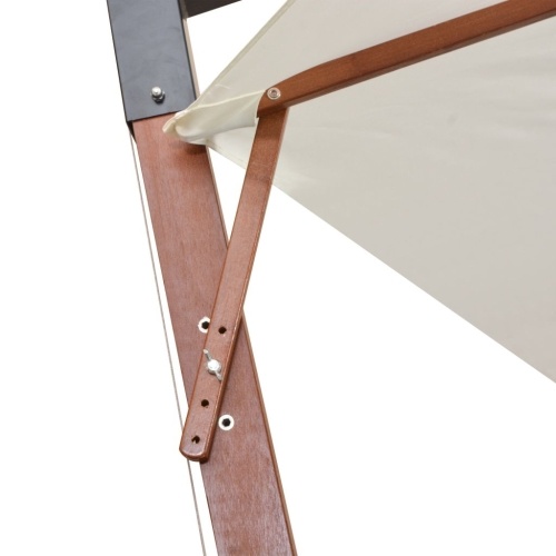 

Hanging umbrella 350 cm with white wood stick