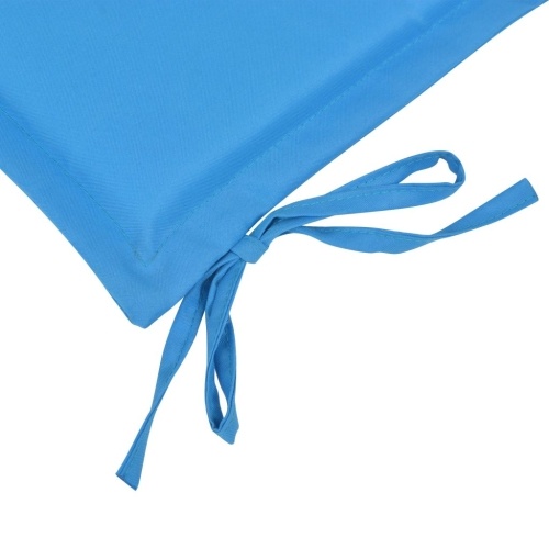 

Blue garden bench cushion 120 x 50 x 3 cm
