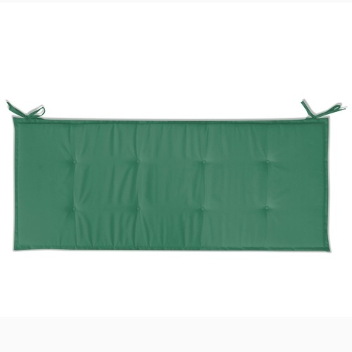 

Green garden bench cushion 120 x 50 x 3 cm