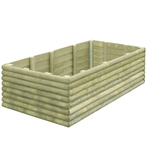 

Planter of pine wood impregnated 19 mm 150x106x48 cm