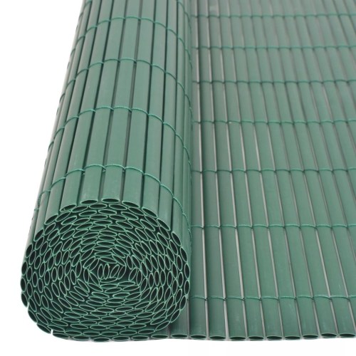 

Double-sided garden fence 195x500 cm green
